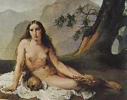 Francesco Hayez Bubende Maria Magdalena oil painting